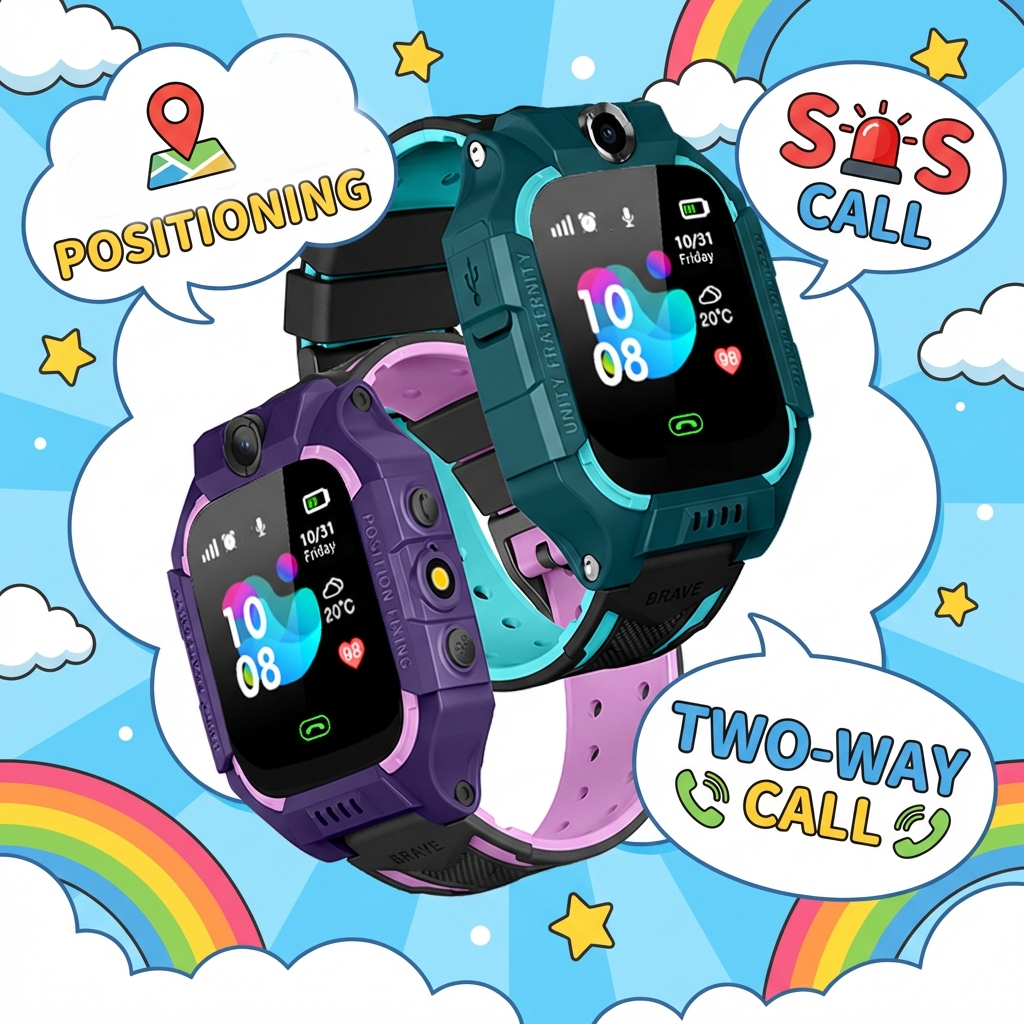 Smartwatch Watches For 12 Year Old Boy - Children Smart Watch 2G Postion Tracker