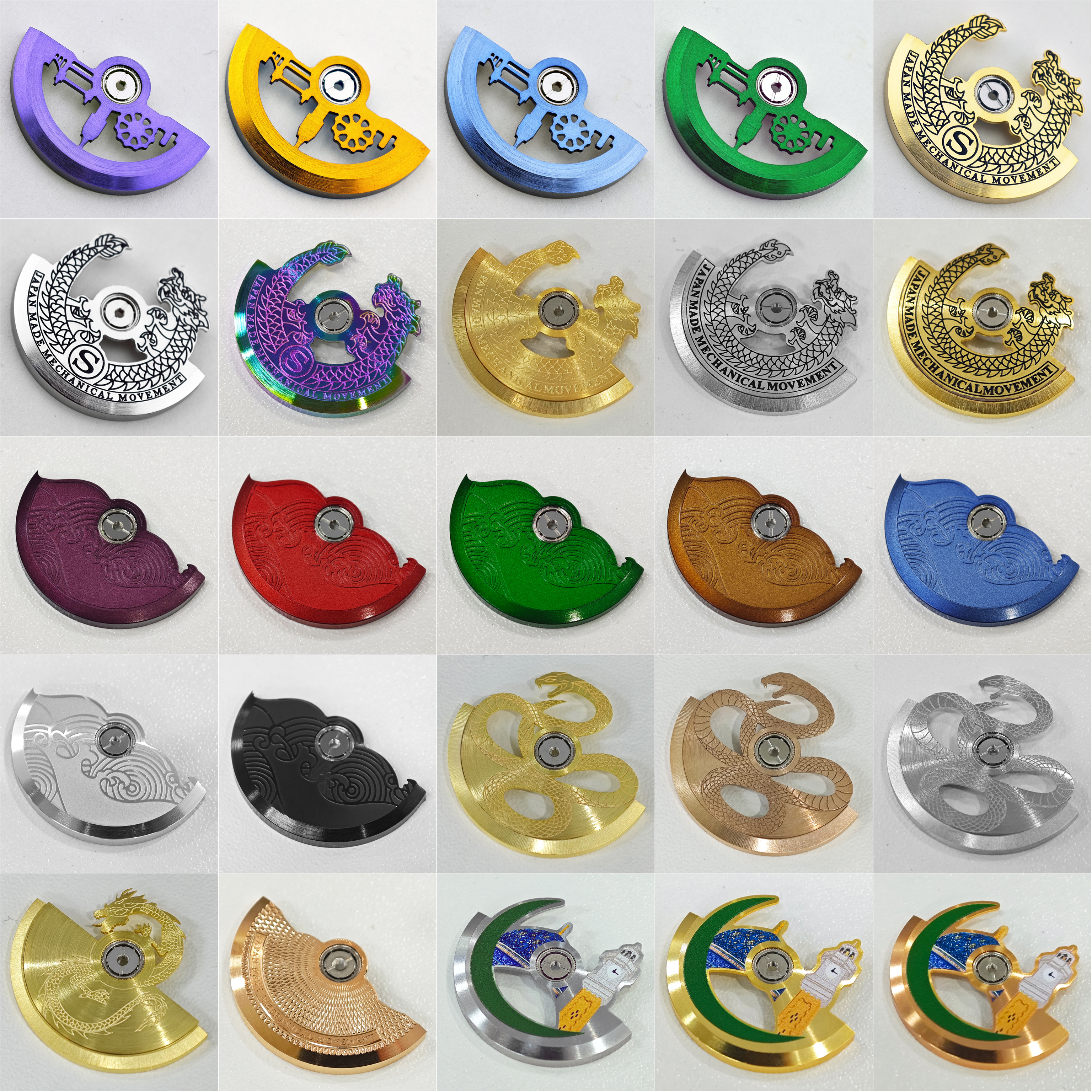 Watch Movement Rotor - NH35 NH36 Watch Movements Customized Oscillating