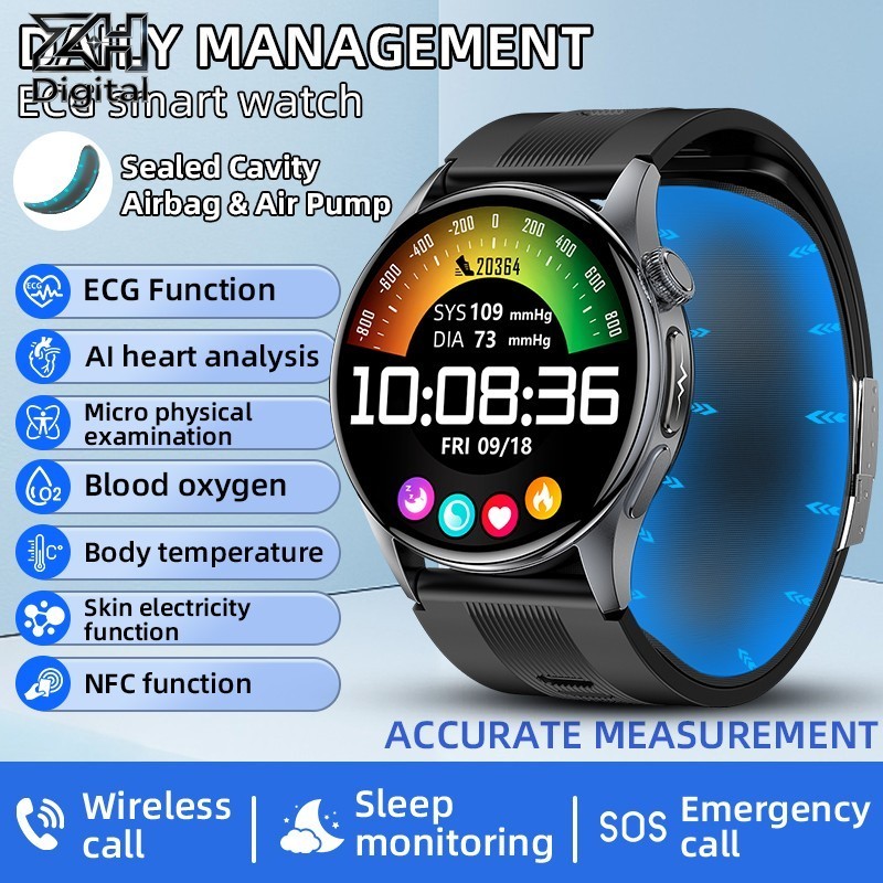 Smartwatch Digital Watches For Women - HY Digital Health Grade Smart Watch