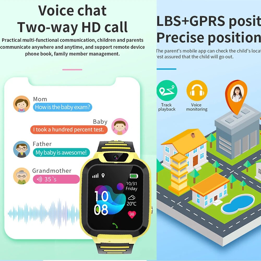 Smart Watch Kids 4G Sim Card S - Smartwatch Watches For 12 Year Old Boy avis et prix