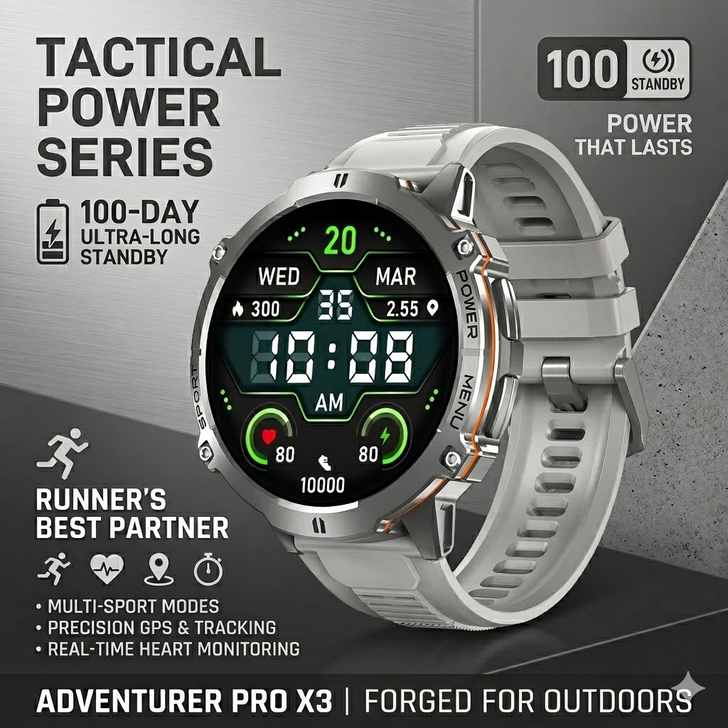 LEADOYS Men's Smartwatch Reloj - Smartwatch Rugged Watches For Men avis et prix
