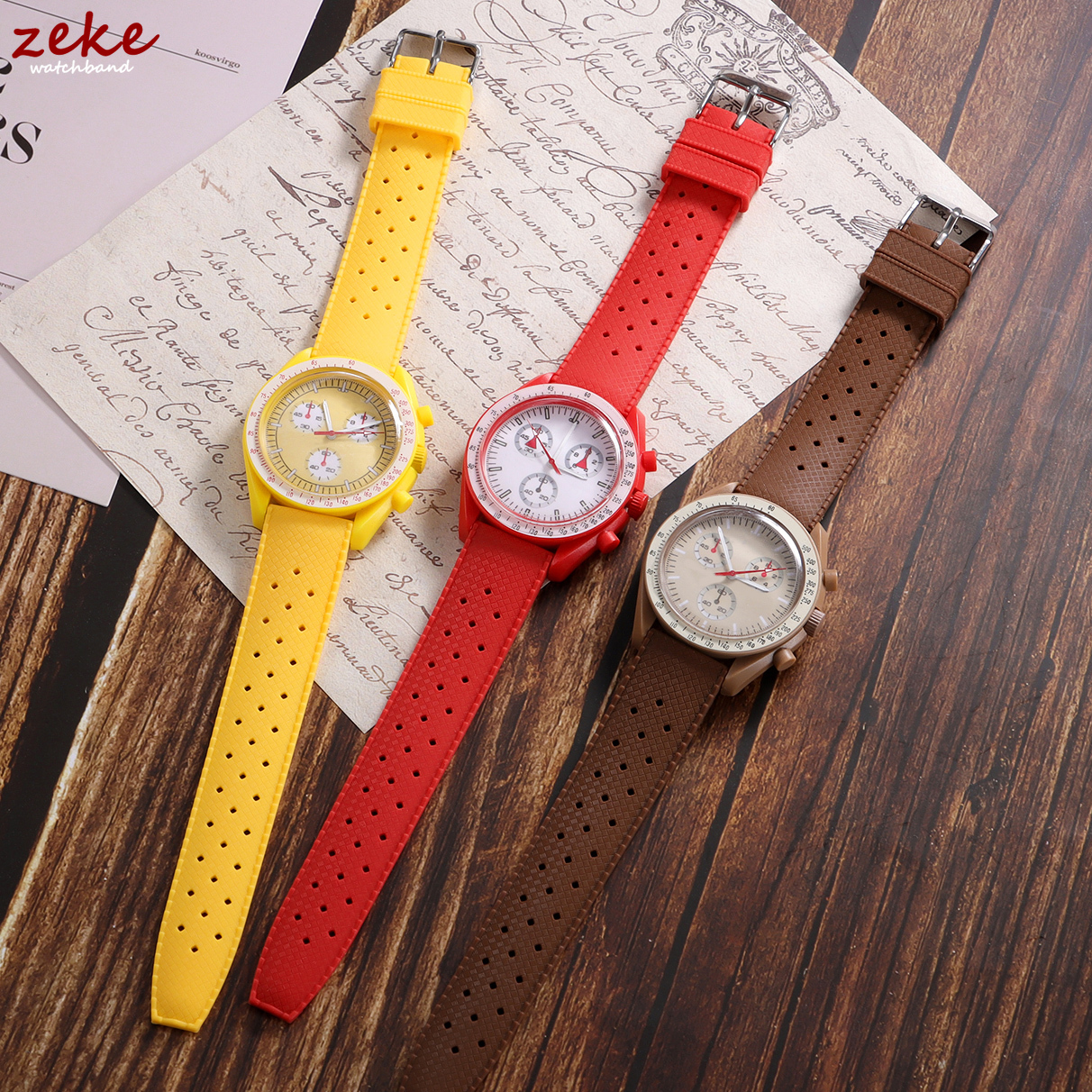 Tropical Silicone Watch Band Q - Citizen Watches Smartwatch avis et prix