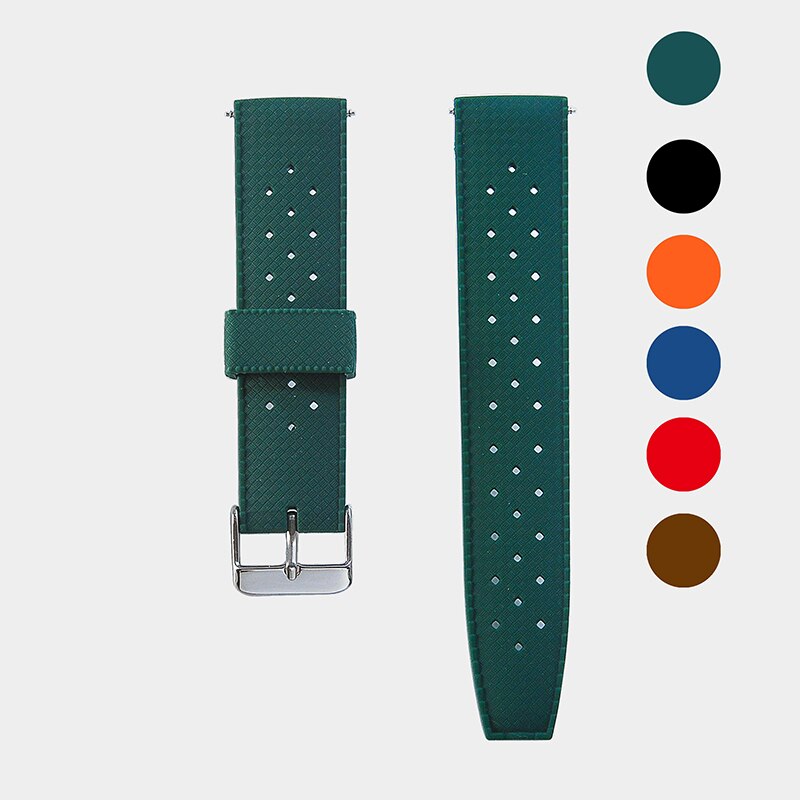 New Tropical Rubber Strap for  - Citizen Watches Smartwatch avis et prix