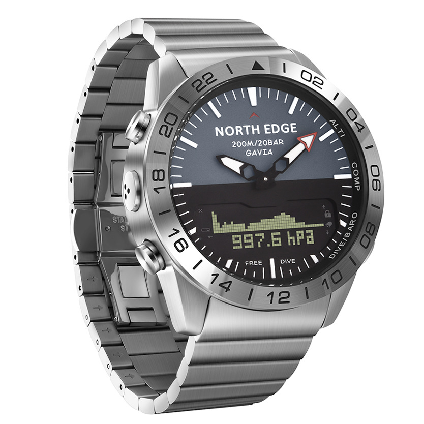 NORTH EDGE Luxury Men Smart Wa - Smartwatch Army Watches For Men avis et prix
