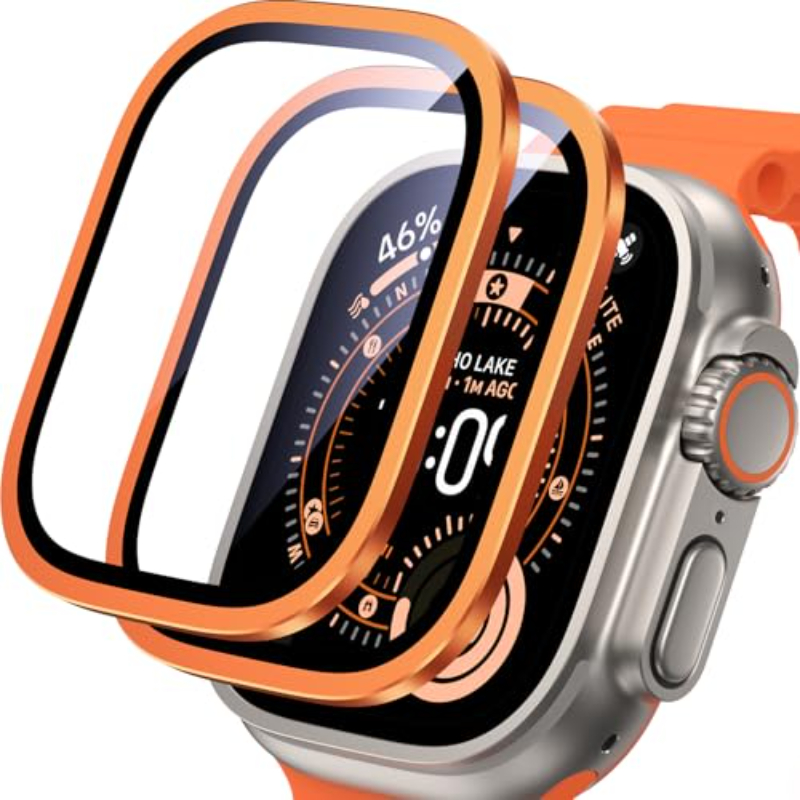 2PCS HD Metal Tempered Glass F - Smartwatch Watches For Women avis et prix