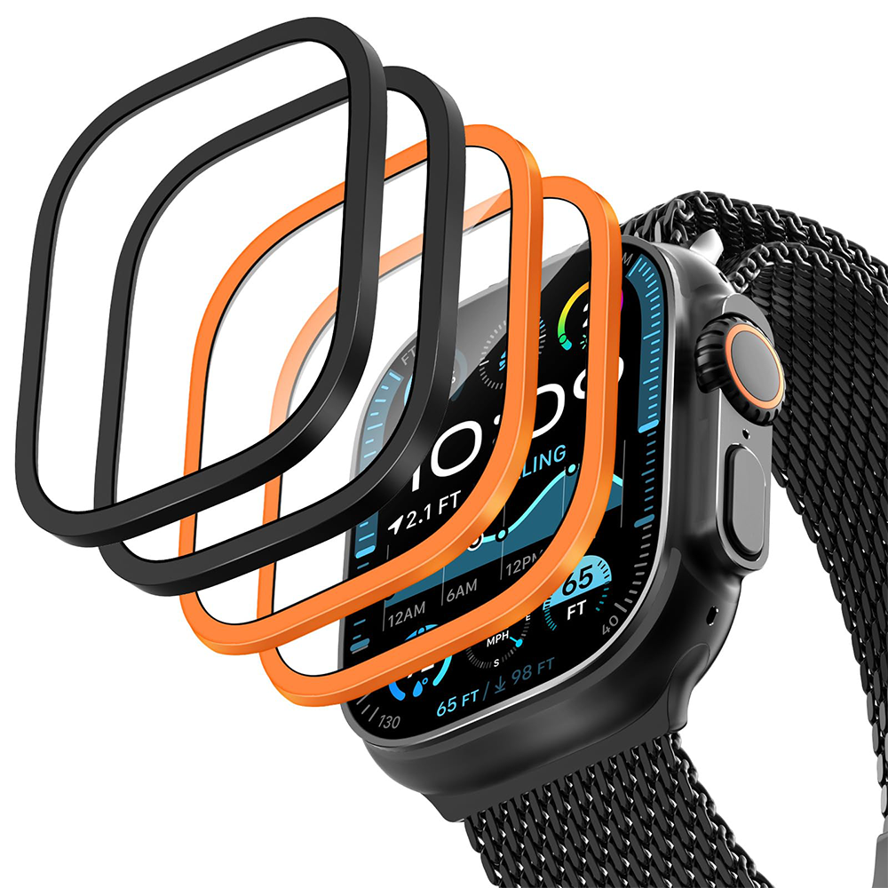 2PCS Titanium Metal Frame for  - Smartwatch Watches For Women avis et prix