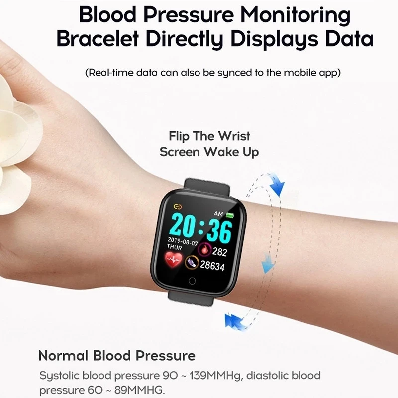 Smart Watch Men Women Wristwat - Smartwatch Watches For Girls avis et prix