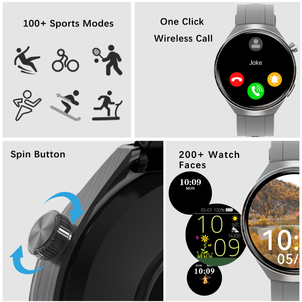 One Click Wireless Call Smartw - Smartwatch Digital Watches For Women avis et prix