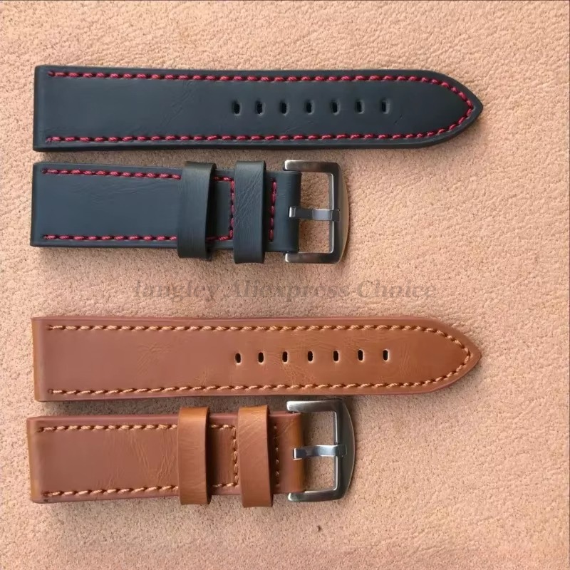 Leather Watch Band for Omega f - Smartwatch Vintage Watches For Men avis et prix