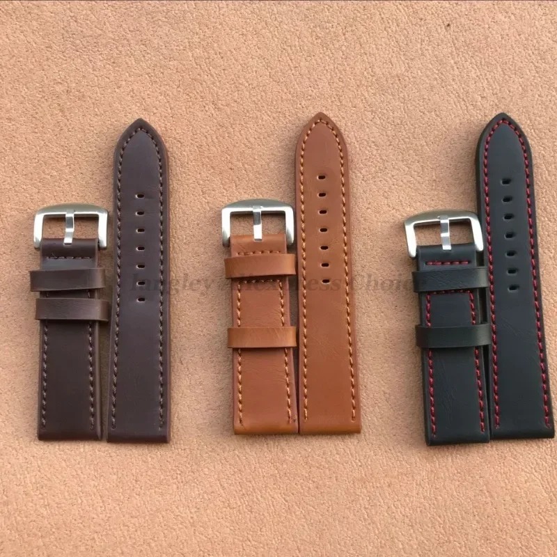 Leather Watch Band for Omega f - Smartwatch Vintage Watches For Men avis et prix