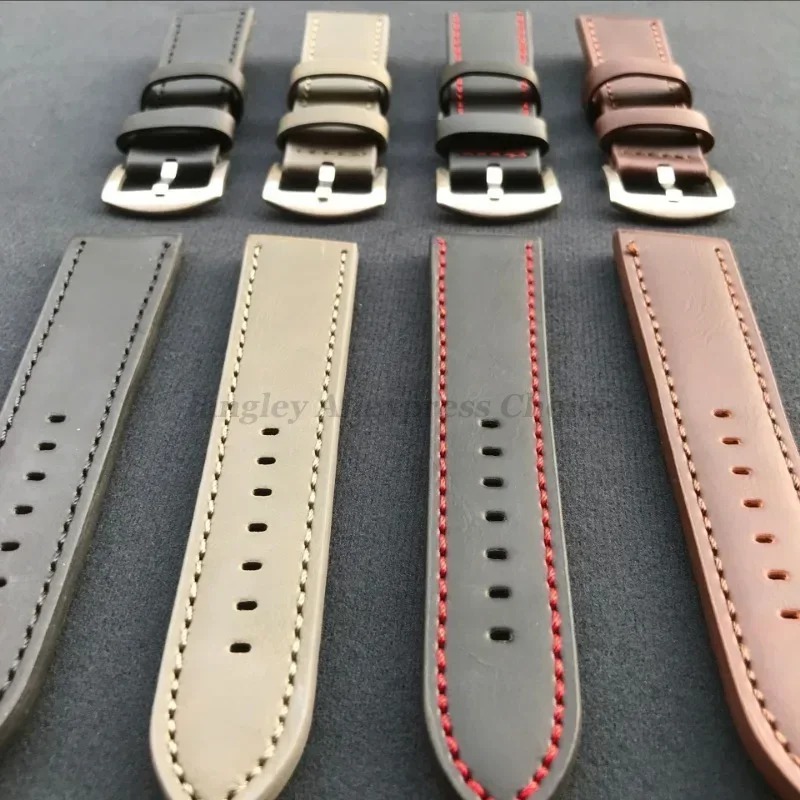 Leather Watch Band for Omega f - Smartwatch Vintage Watches For Men avis et prix