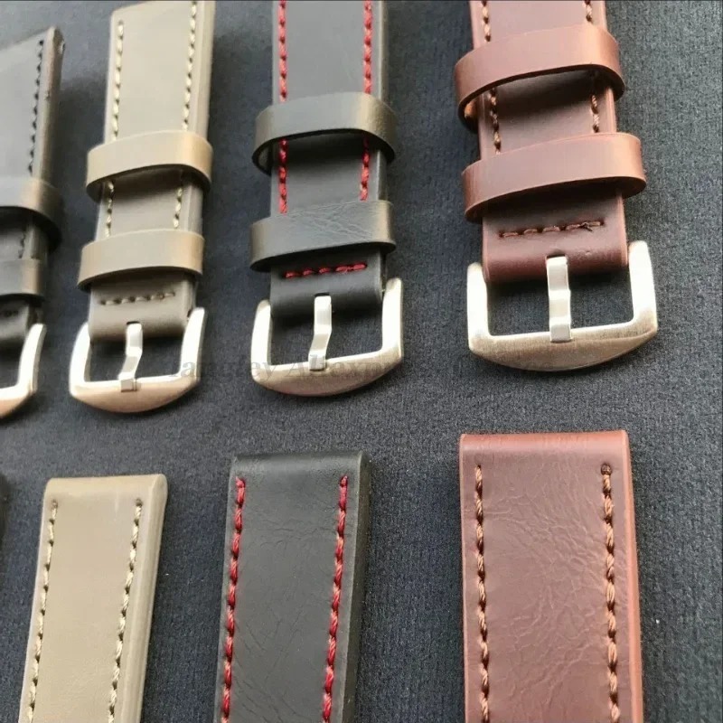 Leather Watch Band for Omega f - Smartwatch Vintage Watches For Men avis et prix