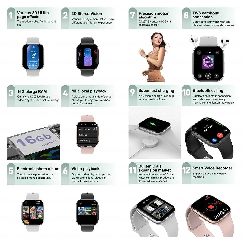 2025 New Original for Apple DT - Smartwatch New Watches 2025 avis et prix