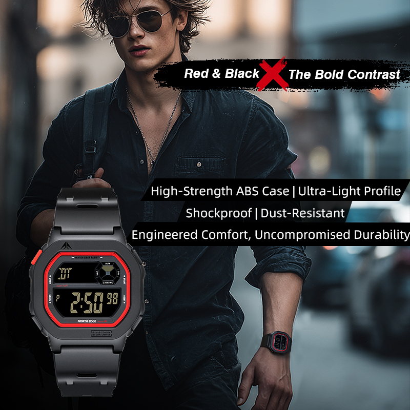 NORTH EDGE X1 Square Screen Di - Tide Watch Surf avis et prix