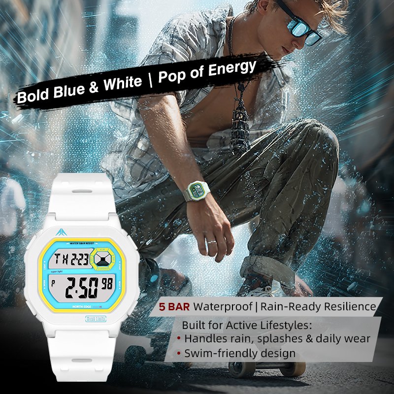 NORTH EDGE X1 Square Screen Di - Tide Watch Surf avis et prix