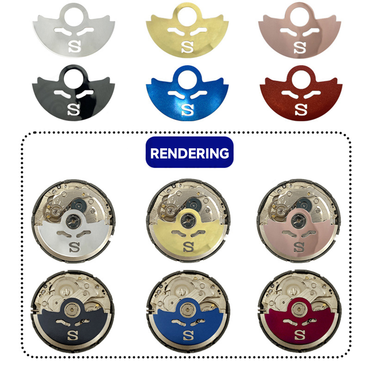 Movement Oscillating Rotors Au - Watch Movement Rotor avis et prix