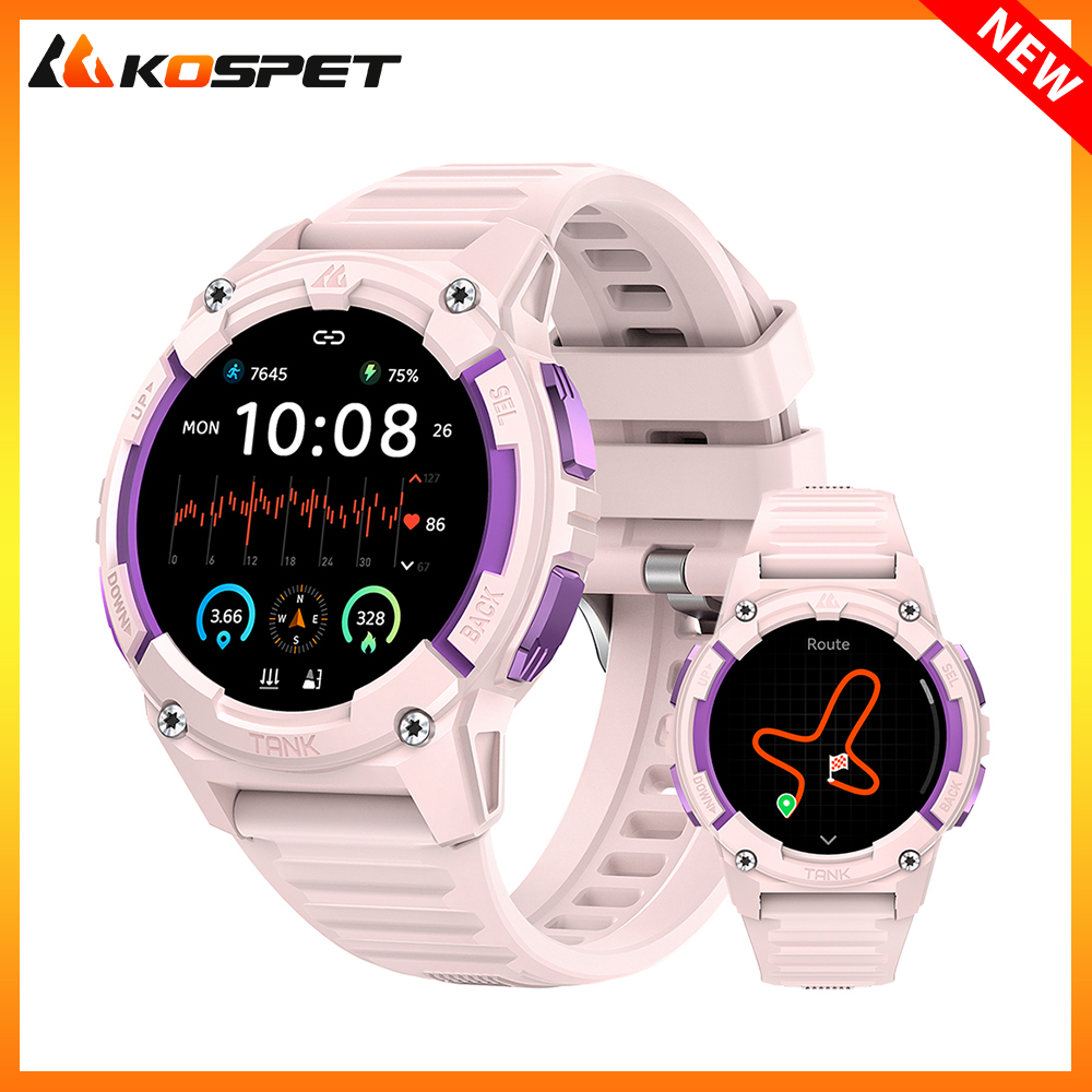 KOSPET TANK S2 GPS Smart Watch - Smartwatch Digital Watches For Women avis et prix