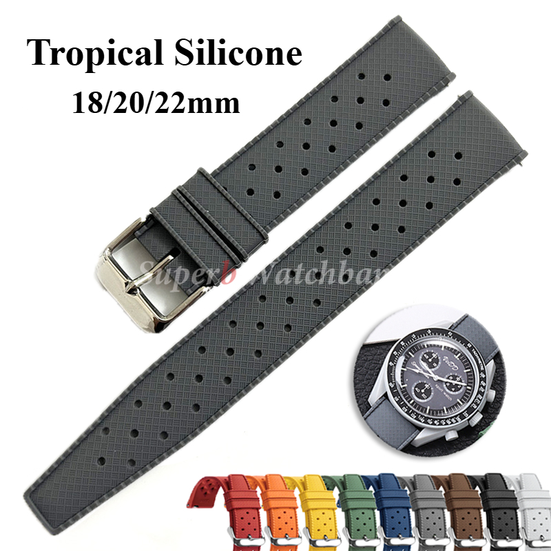 Tropical Silicone Watch Band Q - Citizen Watches Smartwatch avis et prix