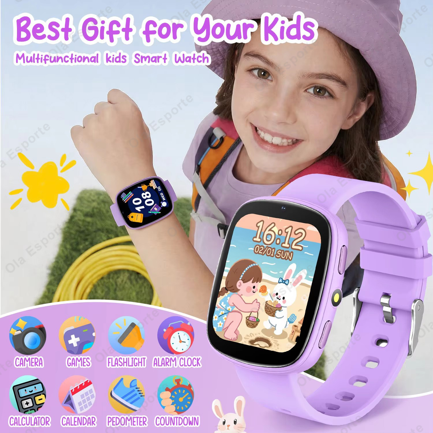 2026 Kids Games Smartwatch 1.8 - Smartwatch Watches For Children avis et prix