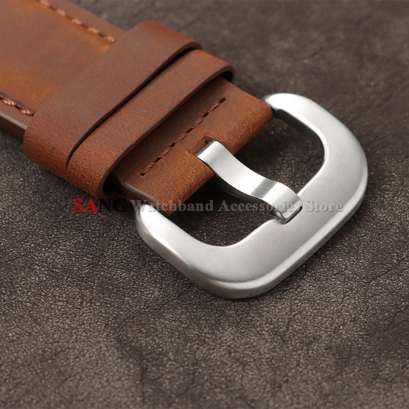 28mm Vintage Leather Watchband - Smartwatch Vintage Watches For Men avis et prix