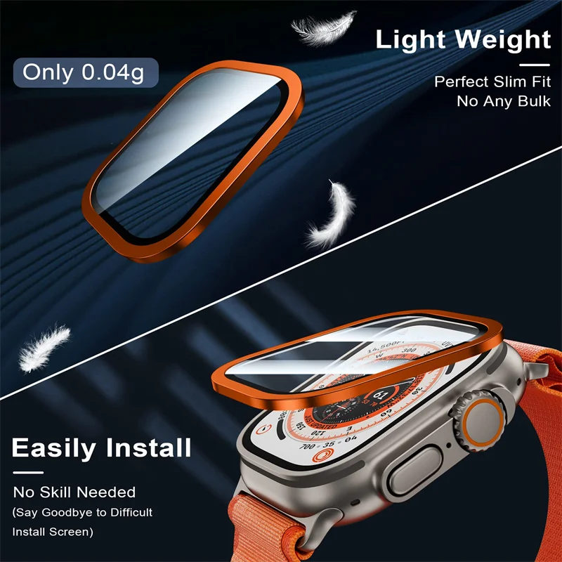Tempered Glass for Apple Watch - Smartwatch Watches For Women avis et prix