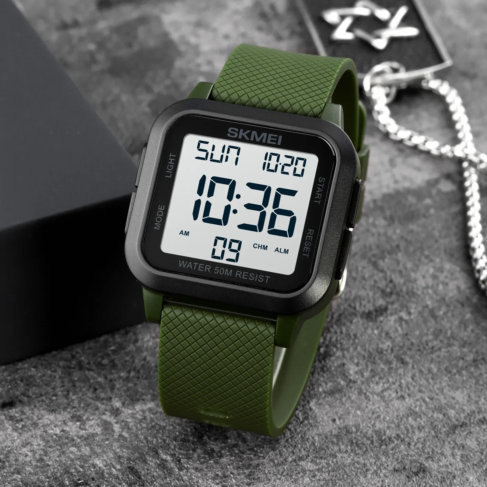 SKMEI1894 Men Alarm Chrono Clo - Tide Watch Surf avis et prix