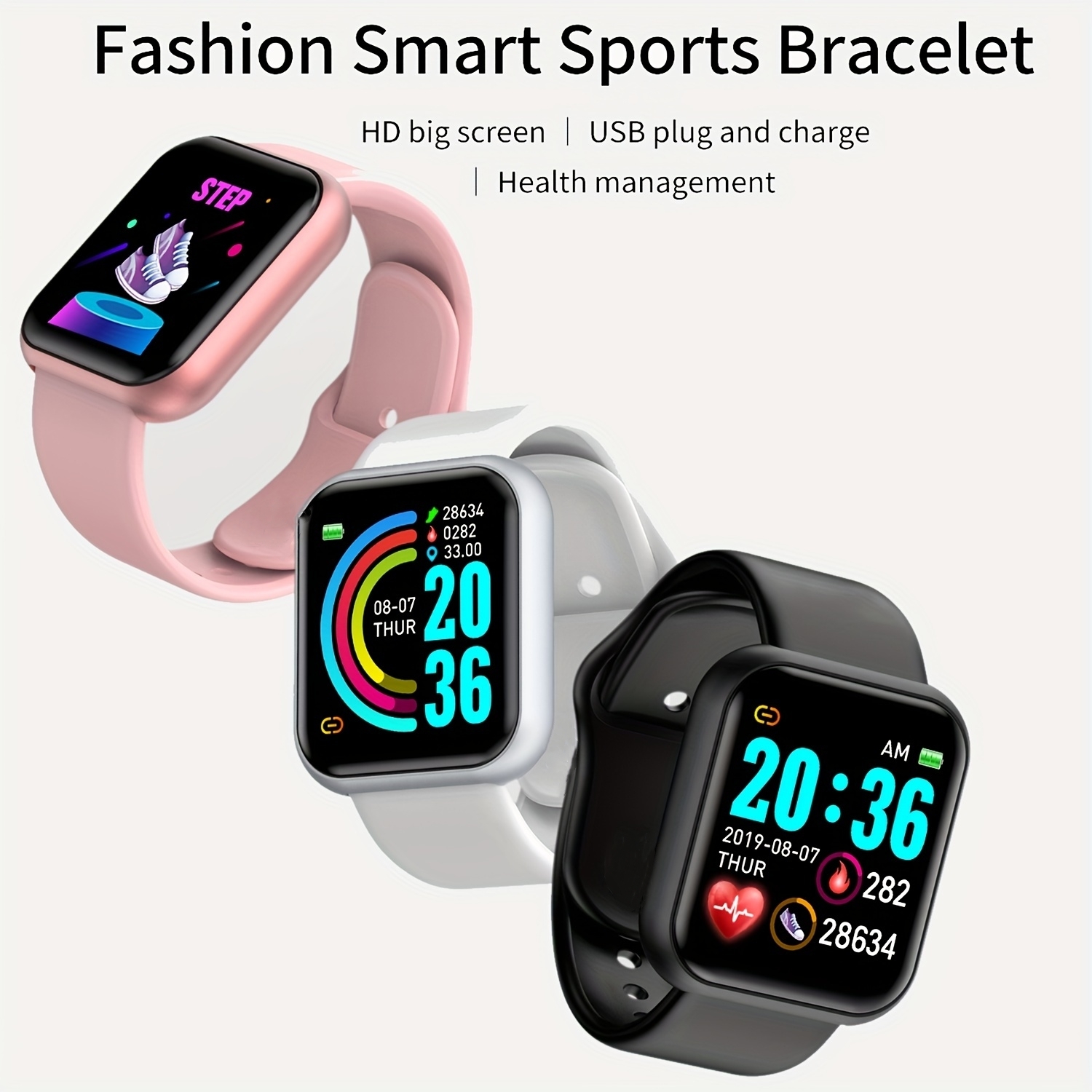 Smart Watch For Men Women Spor - Watch Smart Y68 avis et prix