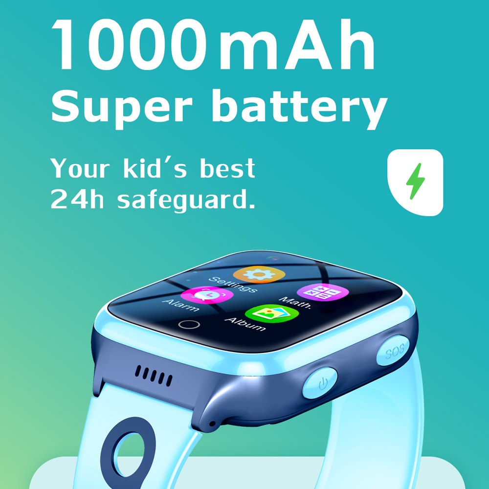Hot 4G Kids Smartwatch 1000 Ma - Smartwatch Watches For 12 Year Old Boy avis et prix