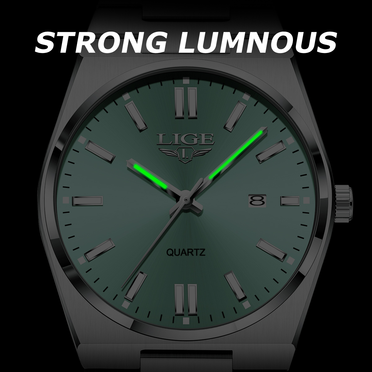 LIGE Luxury Brand Men Watches  - Smartwatch Vintage Watches For Men avis et prix