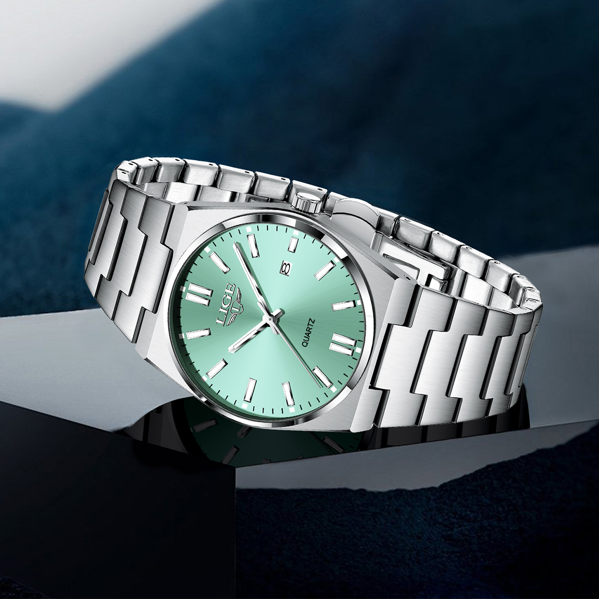 LIGE Luxury Brand Men Watches  - Smartwatch Vintage Watches For Men avis et prix
