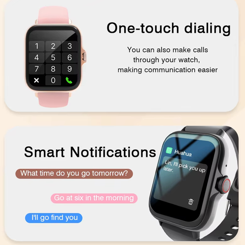 Smartwatch Sports Music Contro - Watch Smart Y68 avis et prix