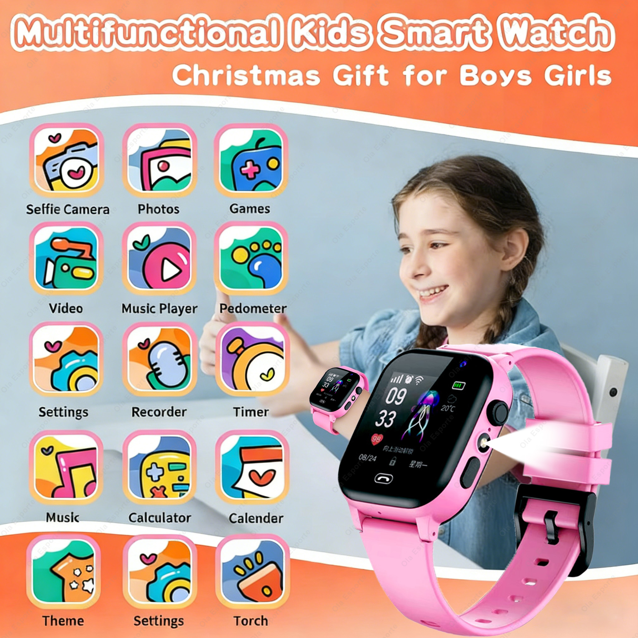Children's Smartwatch Boy and  - Smartwatch Watches For 12 Year Old Boy avis et prix