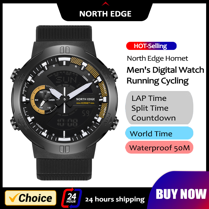 NORTH EDGE Mens Smart Watch Wo - Smartwatch Army Watches For Men avis et prix