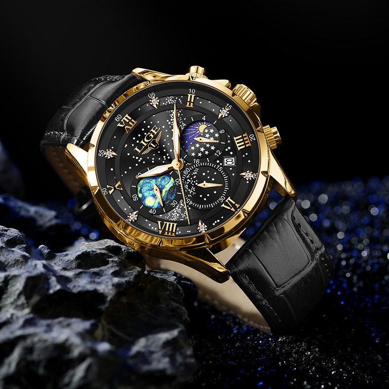 LIGE 2024 Top Luxury Brand Men - Smartwatch Army Watches For Men avis et prix