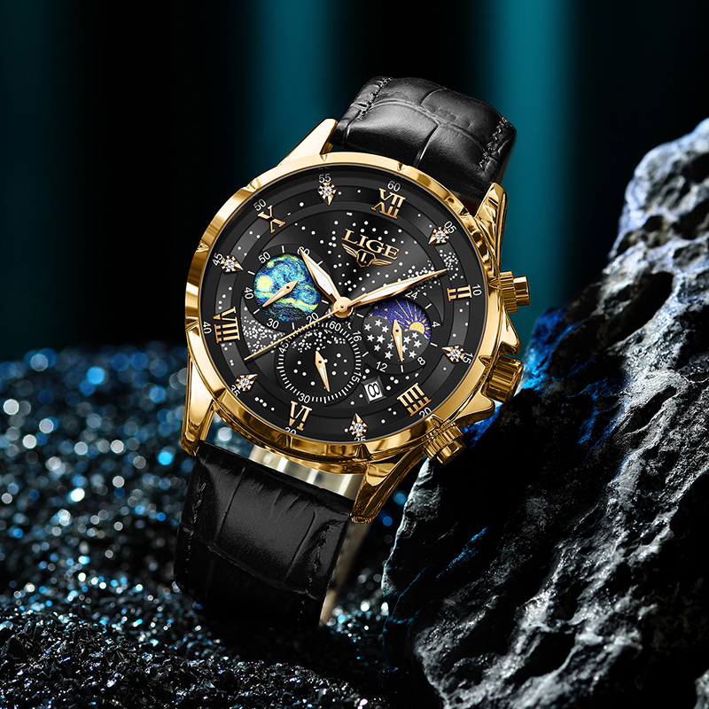 LIGE 2024 Top Luxury Brand Men - Smartwatch Army Watches For Men avis et prix