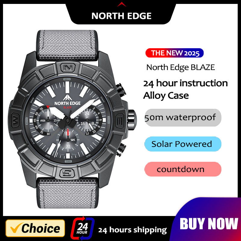 NORTH EDGE 2025 BLAZE Men Quar - Smartwatch Army Watches For Men avis et prix