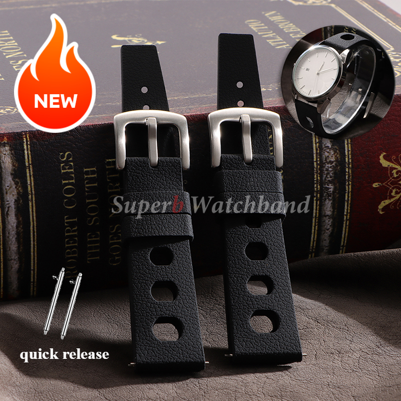 New Tropical Rubber Strap for  - Citizen Watches Smartwatch avis et prix