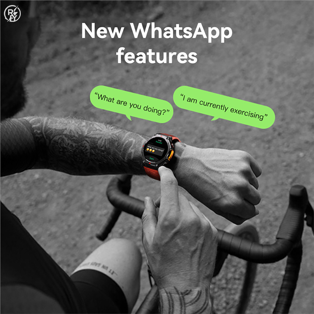 MA31 5ATM Waterproof Smart Wat - Smartwatch Rugged Watches For Men avis et prix