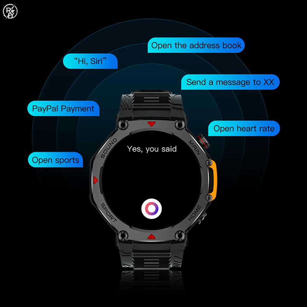 MA31 5ATM Waterproof Smart Wat - Smartwatch Rugged Watches For Men avis et prix