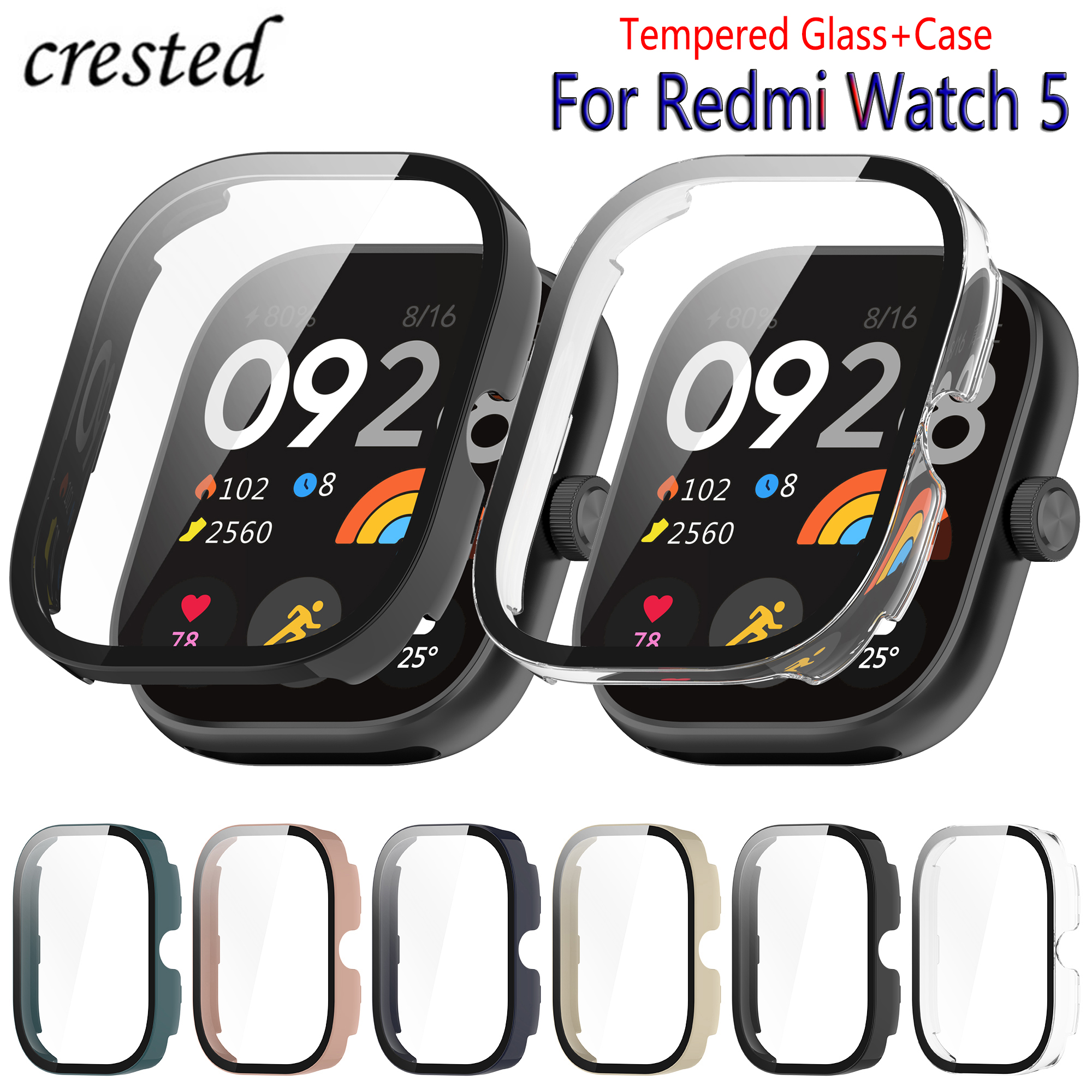 Tempered Glass+Case For Xiaomi - Watch Redmi avis et prix