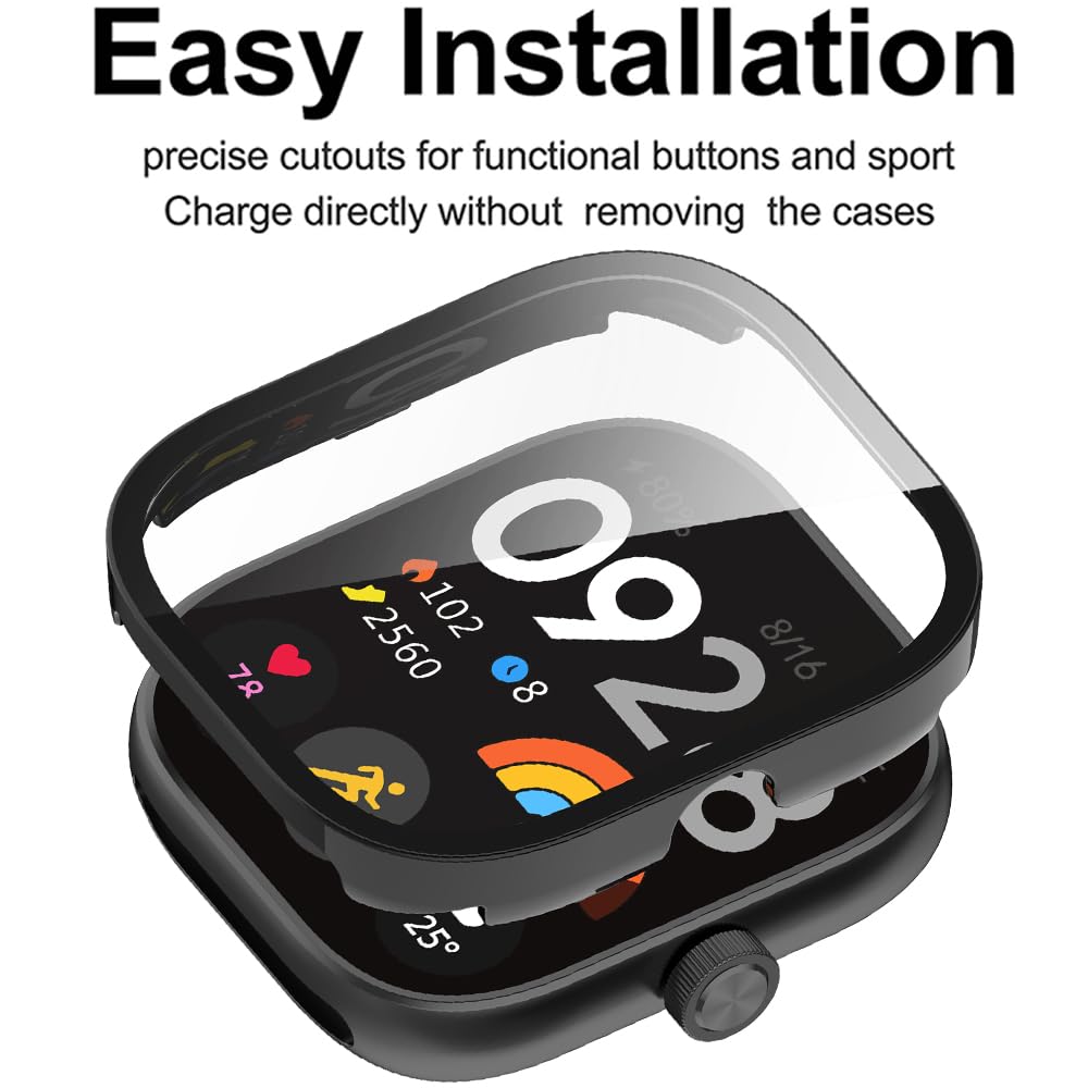 Tempered Glass+Case For Xiaomi - Watch Redmi avis et prix