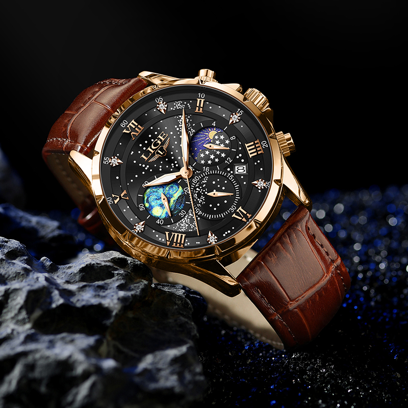 LIGE 2024 Top Luxury Brand Men - Smartwatch Army Watches For Men avis et prix