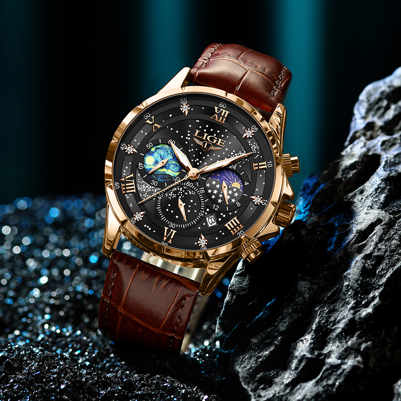 LIGE 2024 Top Luxury Brand Men - Smartwatch Army Watches For Men avis et prix