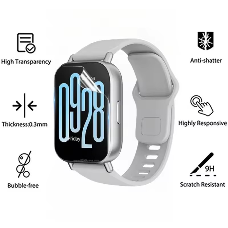 1-5Pcs Watch Hydrogel Film For - Watch Redmi avis et prix