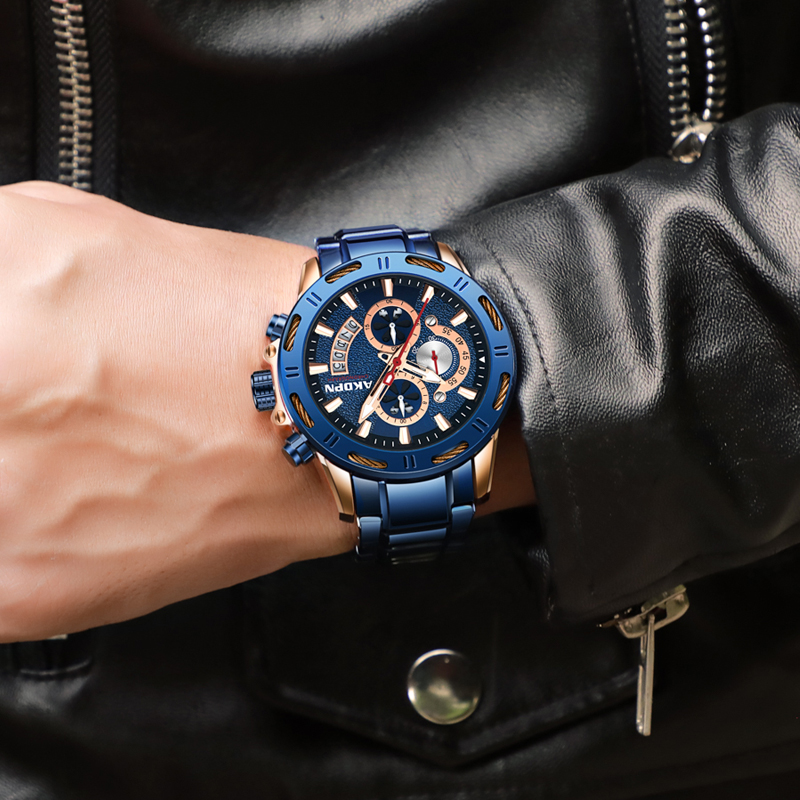 Mens Watches Business Quartz W - Smartwatch Army Watches For Men avis et prix