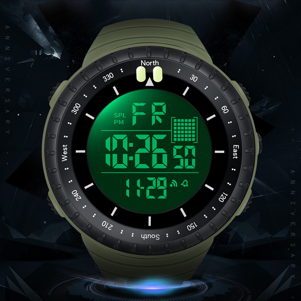 SYNOKE Outdoor Military Digita - Tide Watch Surf avis et prix