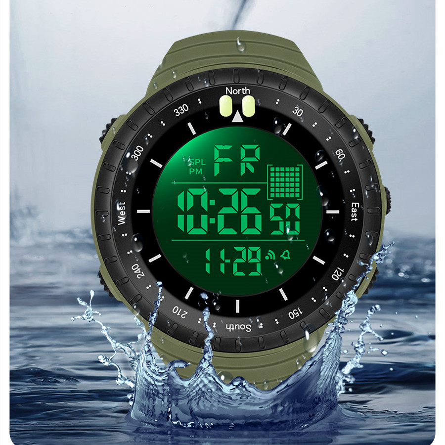 SYNOKE Outdoor Military Digita - Tide Watch Surf avis et prix