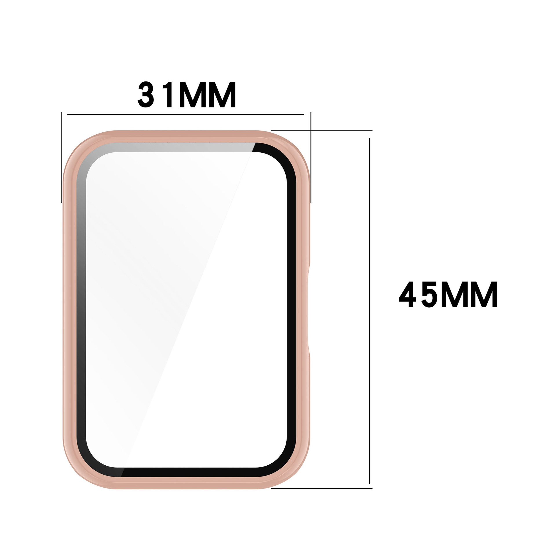 Glass+Case For Samsung Galaxy  - Smartwatch Watches For Girls avis et prix