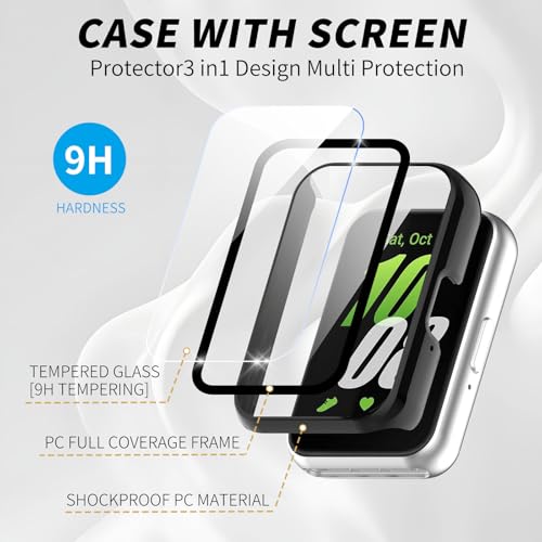 Glass+Case For Samsung Galaxy  - Smartwatch Watches For Girls avis et prix