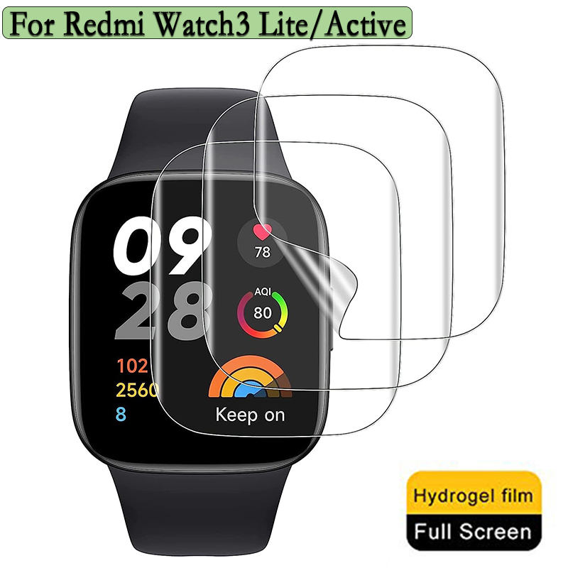 3/6pcs Hydrogel Protective Fil - Watch Redmi avis et prix